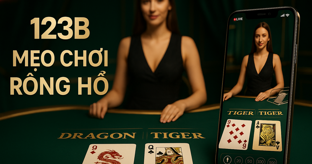 Mẹo chơi Rồng Hổ 123B – Dragon Tiger live dealer 2026