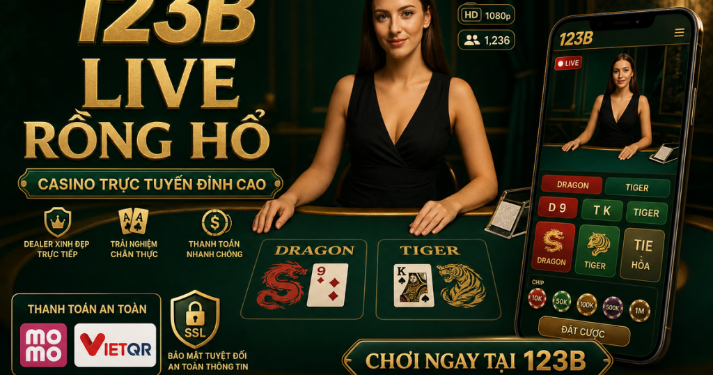 Live Rồng Hổ 123B dealer thật video HD