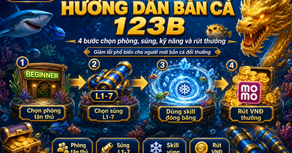 Hướng dẫn chơi bắn cá đổi thưởng – phòng súng kỹ năng