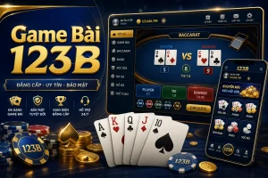 Game Bài 123B với giao diện baccarat poker và casino online tại nhà cái 123B