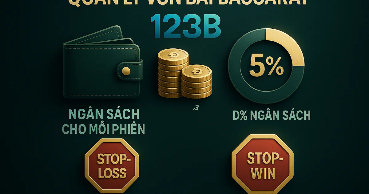 Quản lý bankroll và stop-loss khi chơi Baccarat tại 123B