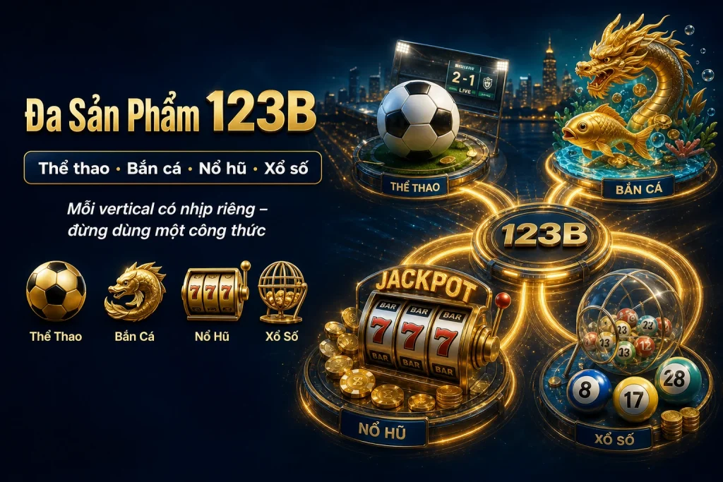 Thủ thuật đa sản phẩm 123B – thể thao bắn cá nổ hũ xổ số