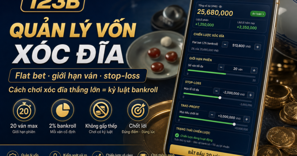 Chiến lược vốn xóc đĩa – flat bet và stop-loss